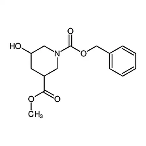 1-Cbz-5-羟基-3-哌啶甲酸甲酯