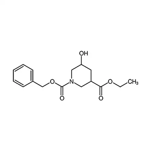 1-Cbz-5-羟基-3-哌啶甲酸乙酯