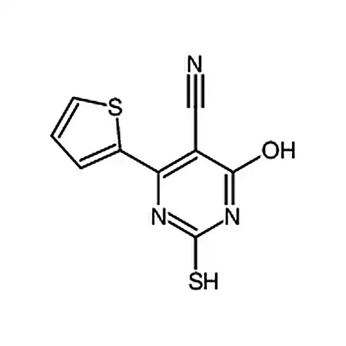 4-氧代-6-(噻吩-2-基)-2-硫代-1，2，3，4-四氢嘧啶-5-腈