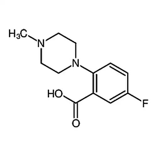 2-(4-甲基-1-哌嗪基)-5-氟苯甲酸