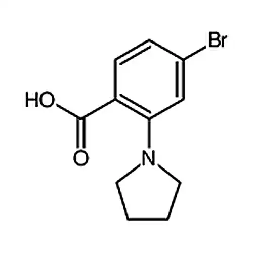 2-(1-吡咯烷基)-4-溴苯甲酸