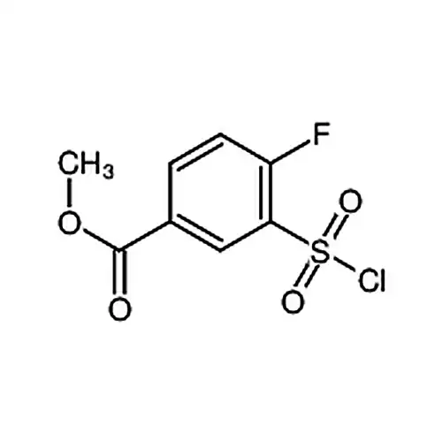 3-(氯磺酰基)-4-氟苯甲酸甲酯