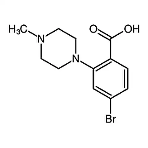 2-(4-甲基-1-哌嗪基)-4-溴苯甲酸