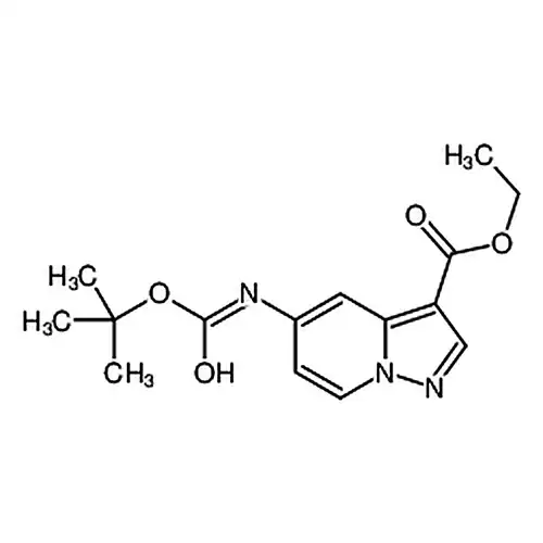 5-((叔丁氧基羰基)氨基)吡唑并[1，5-a]吡啶-3-羧酸乙酯