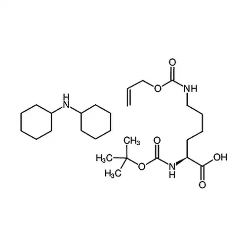 N-叔丁氧羰基-N'-烯丙氧基羰基-D-赖氨酸二环己胺盐