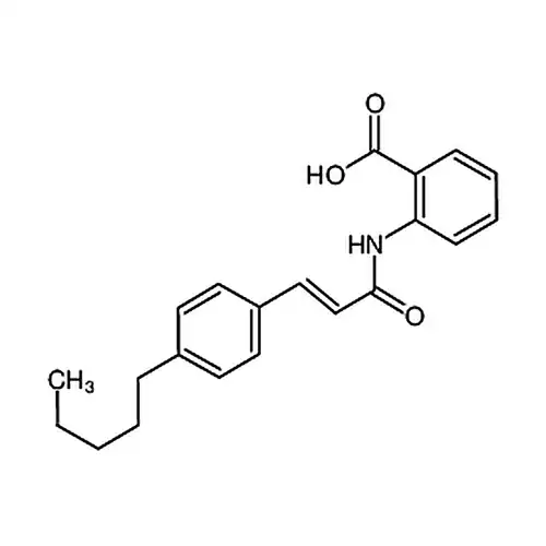 2-(3-(4-戊基苯基)丙烯酰胺基)苯甲酸