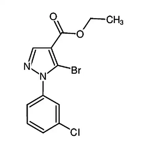 5-溴-1-(3-氯苯基)-1H-吡唑-4-羧酸乙酯