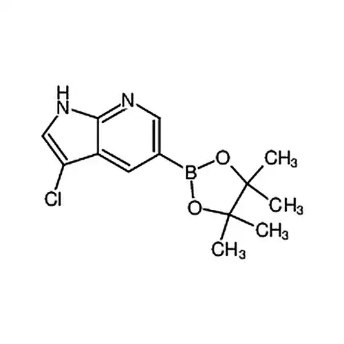 3-氯-5-(4，4，5，5-四甲基-1，3，2-二氧代苯并呋喃-2-基)-1H-吡咯[2，3-b]吡啶