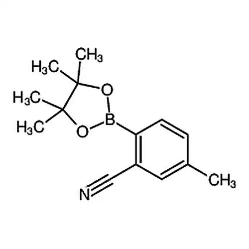 5-甲基-2-(4,4,5,5-四甲基-1,3,2-二氧硼杂环戊烷-2-基)苯甲腈