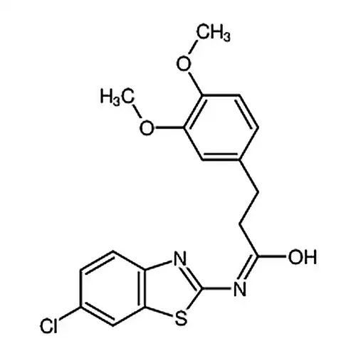 N-(6-氯-2-苯并噻唑)-3,4-二甲氧基苯丙酰胺