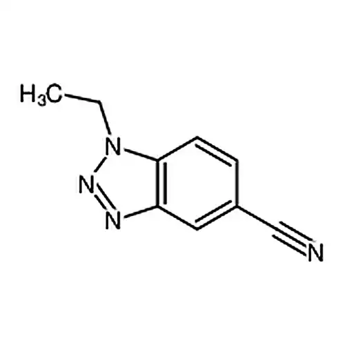 1-乙基-1，2，3-苯并三唑-5-甲腈