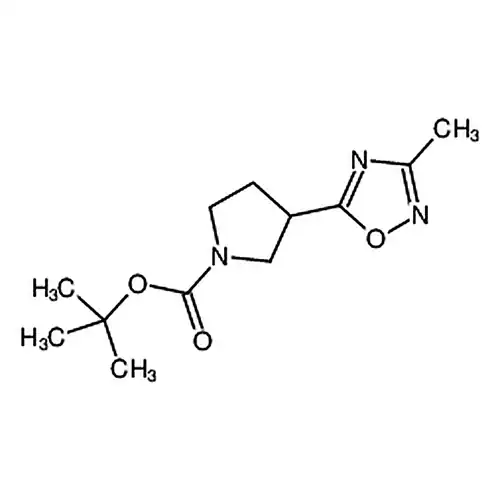 3-(3-甲基-1，2，4-恶二唑-5-基)-1-吡咯烷羧酸叔丁酯