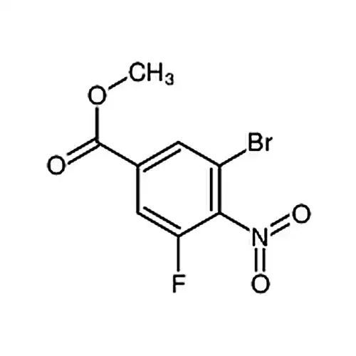3-溴-5-氟-4-硝基苯甲酸甲酯