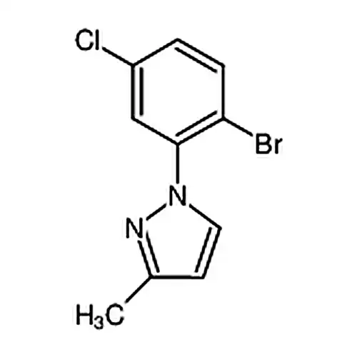 1-(2-溴-5-氯苯基)-3-甲基-1H-吡唑