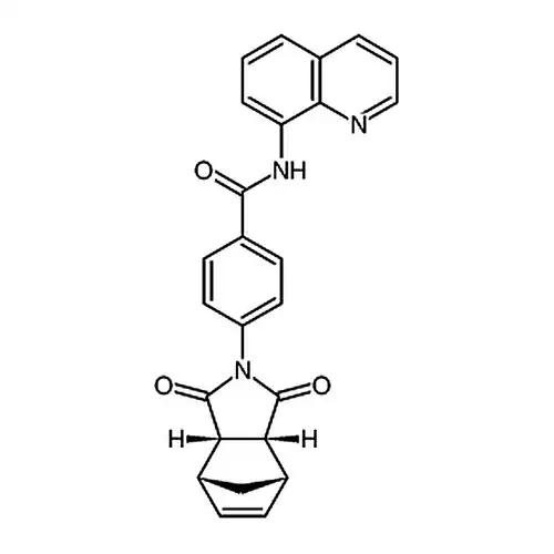 rel-4-[(3aR,4S,7R,7aS)-1,3,3a,4,7,7a-六氢-1,3-二氧代-4,7-甲桥-2H-异吲哚-2-基]-N-8-喹啉基苯甲酰胺