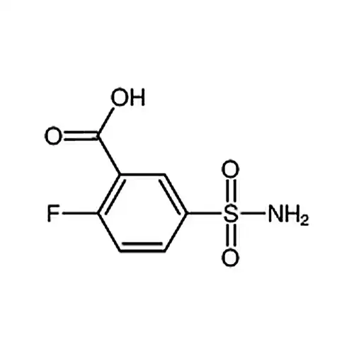2-氟-5-磺酰胺苯甲酸