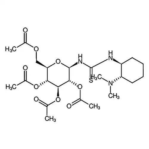 N-[(1S，2S)-2-(二甲基氨基)环己基]-N'-(2，3，4，6-四-O-乙酰基-Β-D-吡喃葡萄糖基)硫脲