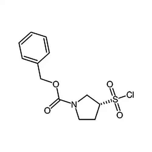 (R)-1-Cbz-吡咯烷-3-磺酰氯