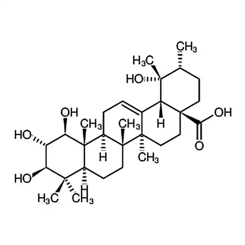 1,2,3,19-Tetrahydroxy-12-ursen-28-oic acid