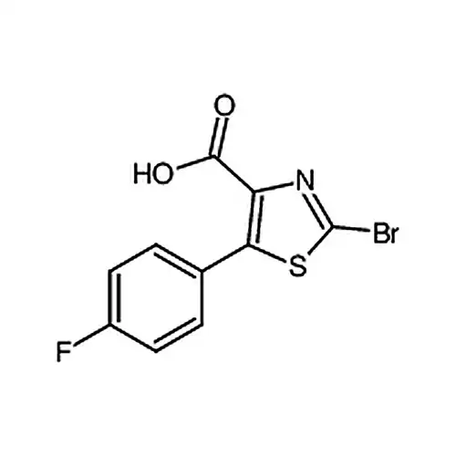 2-溴-5-(4-氟苯基)噻唑-4-羧酸