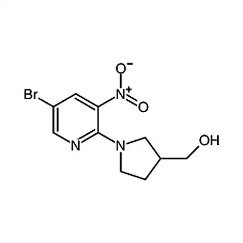 (1-(5-溴-3-硝基吡啶-2-基)吡咯烷-3-基)-甲醇