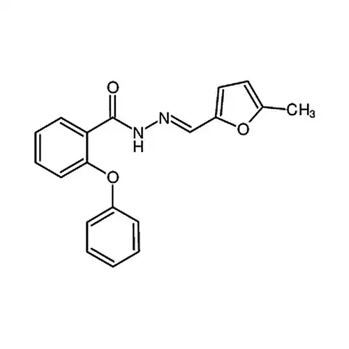 (E)-N'-((-甲基呋喃-2-基)亚甲基)-2-苯氧基苯甲酰肼