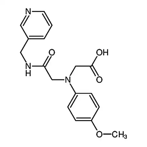 N-(4-甲氧基苯基)-N-[2-氧代-2-[(3-吡啶基甲基)氨基]乙基]甘氨酸