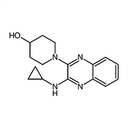 1-[3-(环丙基氨基)-2-喹喔啉基]-4-哌啶醇