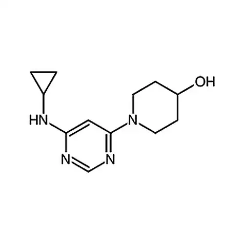 1-[6-(环丙基氨基)-4-嘧啶基]-4-哌啶醇