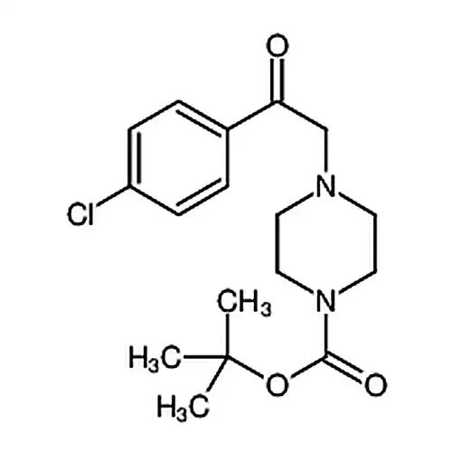 4-[2-(4-氯-苯基)-2-氧代-乙基]-哌嗪-1-羧酸叔丁基酯