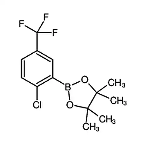 2-(2-氯-5-(三氟甲基)苯基)-4,4,5,5-四甲基-1,3,2-二氧硼杂环戊烷