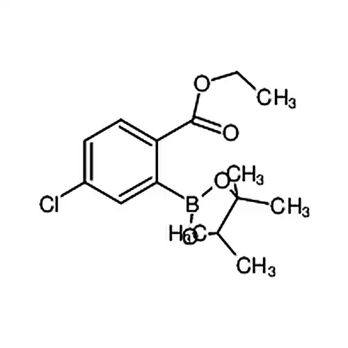 4-氯-2-(4,4,5,5-四甲基-1,3,2-二氧硼杂环戊烷-2-基)苯甲酸乙酯