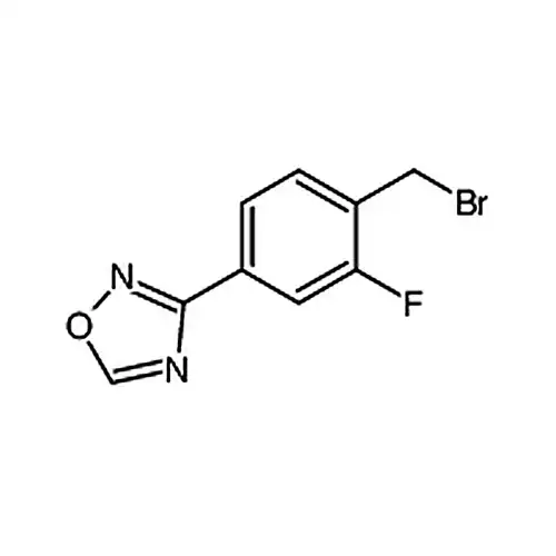 3-[4-(溴甲基)-3-氟苯基]-1，2，4-噁二唑