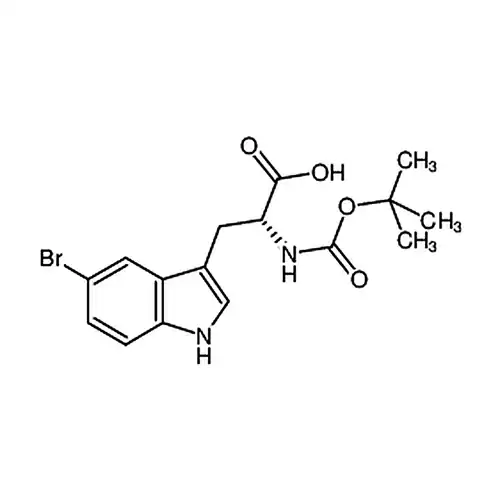 (R)-3-(5-溴-1H-吲哚-3-基)-2-((叔丁氧羰基)氨基)丙酸