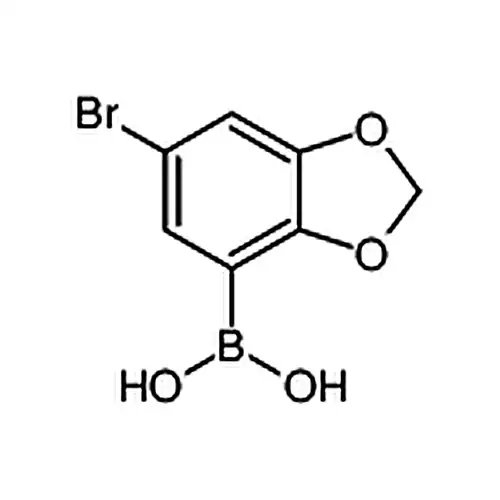 5-溴-2，3-亚甲基二氧基苯硼酸
