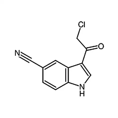 3-(2-氯乙酰基)-1H-吲哚-5-甲腈