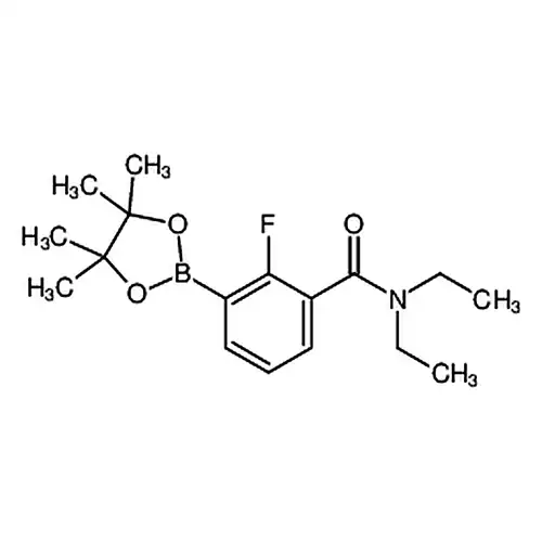 3-(二乙基氨基甲酰)-2-氟苯硼酸频那醇酯