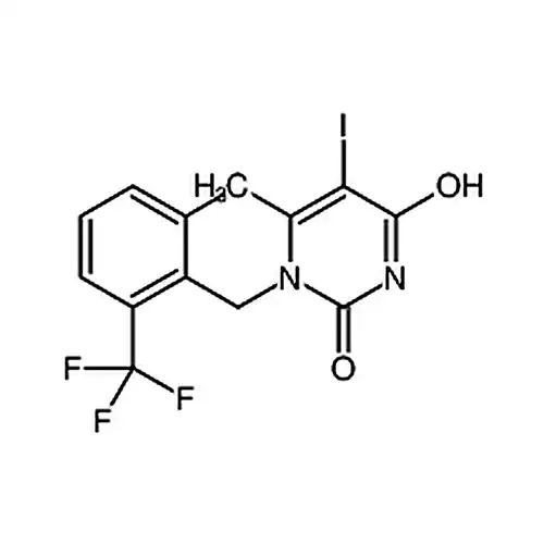 1-[2-氟-6-(三氟甲基)苄基]-5-碘-6-甲基嘧啶-2,4(1H,3H)-二酮