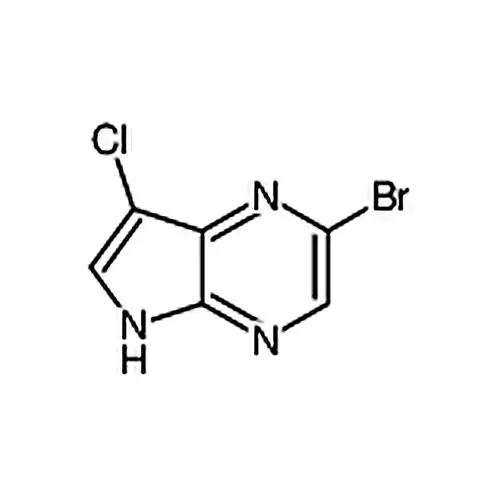 2-溴-7-氯-5H-吡咯并[2，3-b]吡嗪