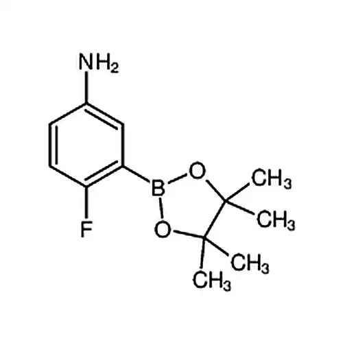 4-氟-3-(4,4,5,5-四甲基-1,3,2-二氧杂硼杂环戊烷-2-基)苯胺