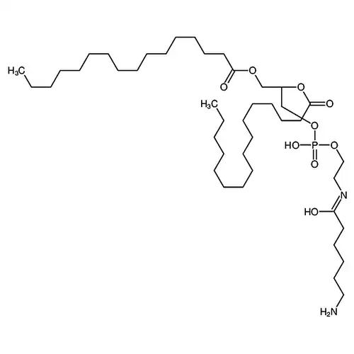 1,2-二棕榈酰-sn-甘油-3-磷酸乙醇胺-N-（己基胺）