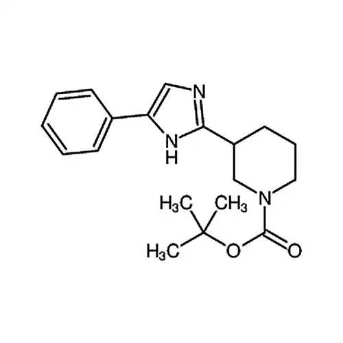 3-(4-苯基-1H-咪唑-2-基)哌啶-1-甲酸叔丁酯