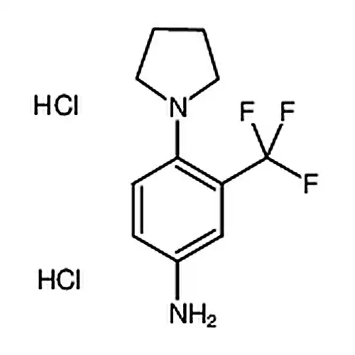 4-(1-吡咯烷)-3-(三氟甲基)苯胺双盐酸盐