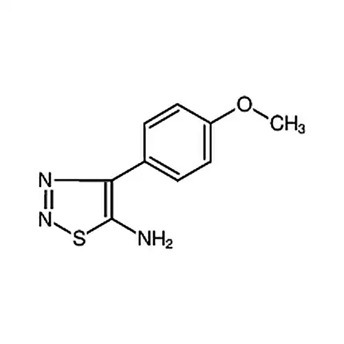 4-(4-甲氧基苯基)-1，2，3-噻重氮-5-胺