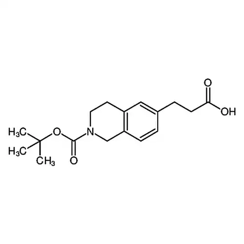 3-(2-(叔丁氧基羰基)-1，2，3，4-四氢异喹啉-6-基)丙酸