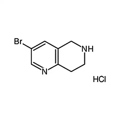 3-溴-5,6,7,8-四氢-1,6-萘啶盐酸盐