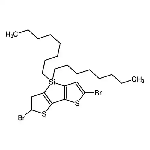 2，6-二溴-4，4-二正辛基二噻吩并[3，2-b:2'，3'-d]噻咯