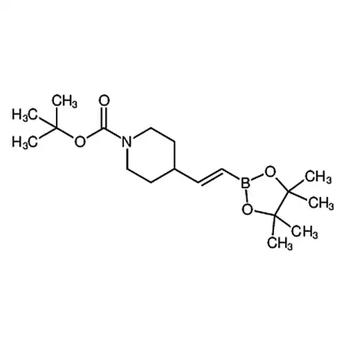 (E)-4-(2-(4,4,5,5-四甲基-1,3,2-二氧硼杂环戊烷-2-基)乙烯基)哌啶-1-羧酸叔丁酯