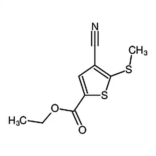 4-氰基-5-甲硫基噻吩-2-甲酸乙酯