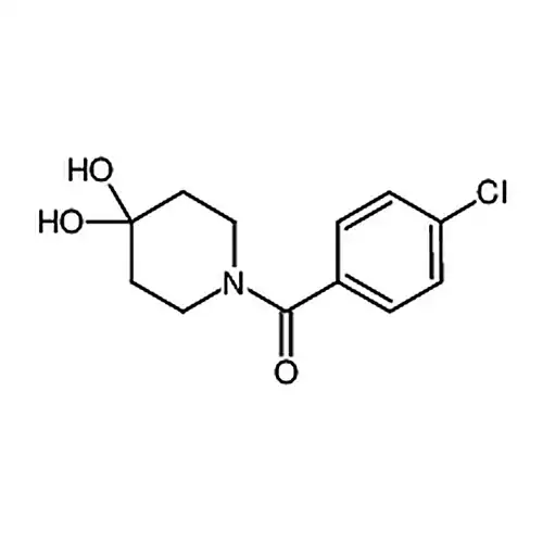 (4-氯苯基)(4，4-二羟基哌啶-1-基)甲酮
